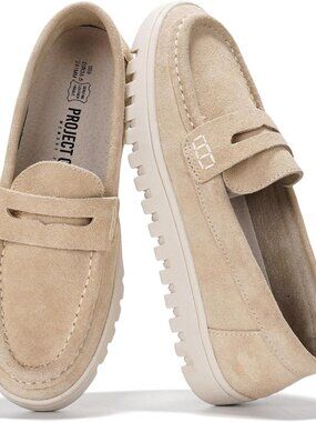 100% Genuine Leather Loafers for Women Moccasins Women Shoes